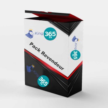 PANEL REVENDEUR KING365TV 10 COMPTES DE 12 MOIS